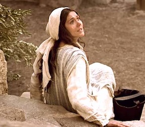 Mary's encounter with Gabriel, the Archangel.